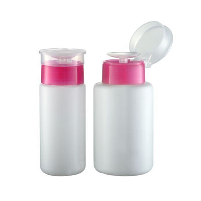 Очень OEM/ODM 100ml/180ml Удаление лак для ногтей Пластиковая бутылка с прессовым насосом Flip Top Cover