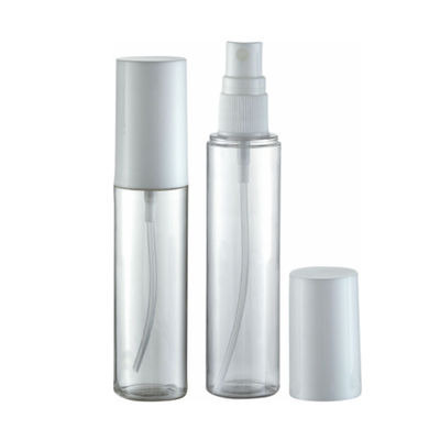 PET Body PP Cap 50ml 60ml Пластиковая бутылка с спиртовым спреем 2 унции с белой крышкой